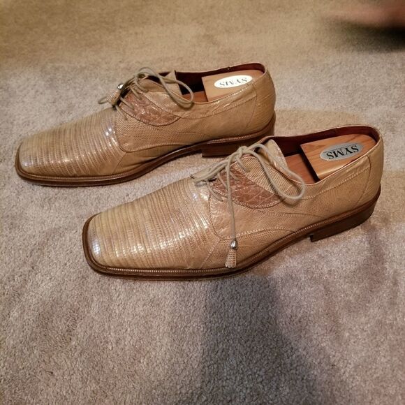 David Eden Genuine Lizard Shoes - Picture 4 of 9